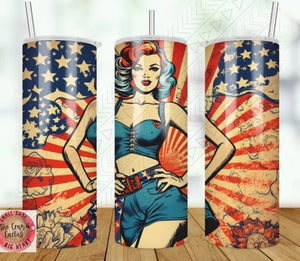 American Woman Tumbler