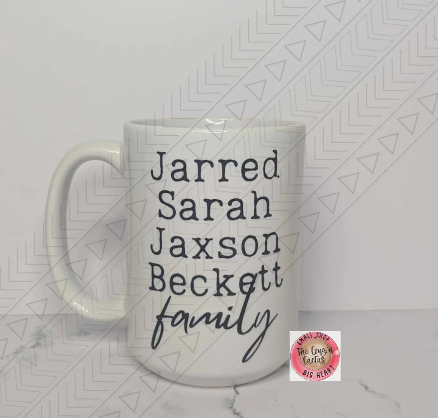 Family/Friends Mug