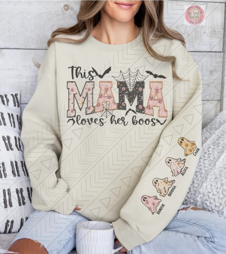 This mama loves her boos