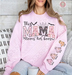 This mama loves her boos