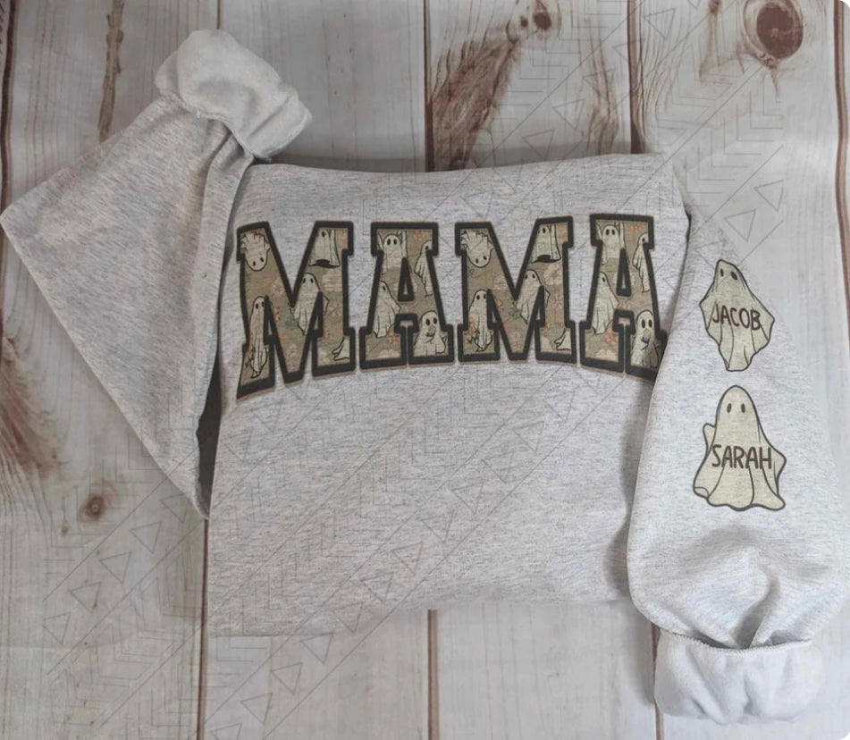 Ghost Mama Sweatshirt (custom)